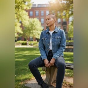 Mother Cut Drifter Jean Jacket